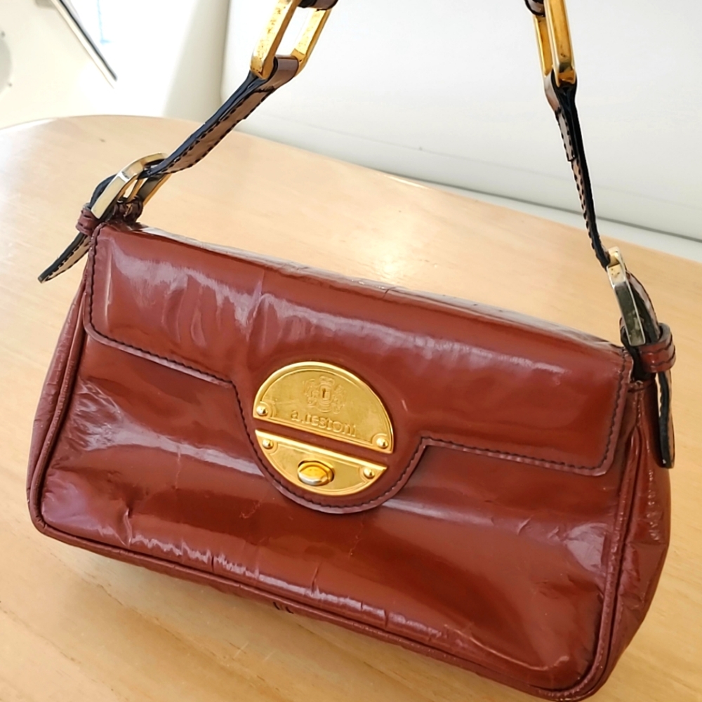 A. Testoni vintage handbag